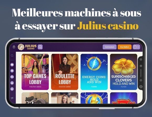 catalogue de jeux sur julius casino